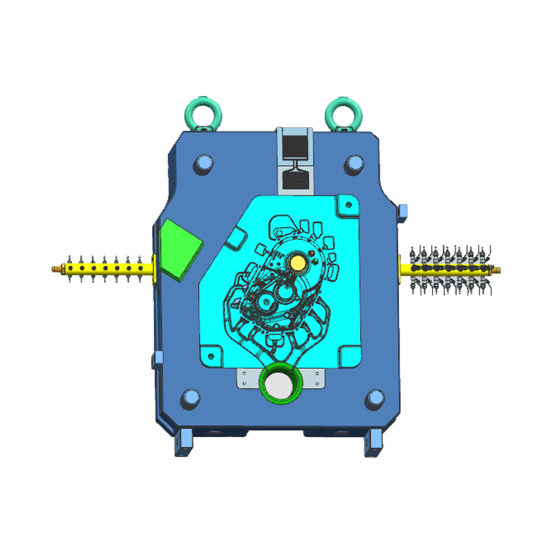 Aluminium seres transmisjon em sidehus mold